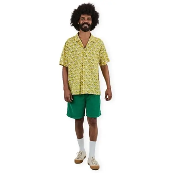 Brava Fabrics Brava Fabrics  Košulje kratkih rukava x PEANUTS Donuts Aloha Shirt M - Yellow  Brava Fabrics