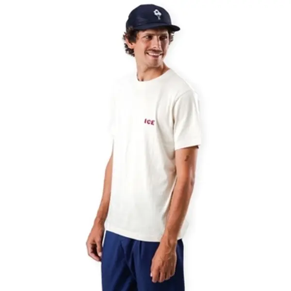 Brava Fabrics Brava Fabrics  Majice / Polo majice T-Shirt Ice Brava - Ecru  Brava Fabrics