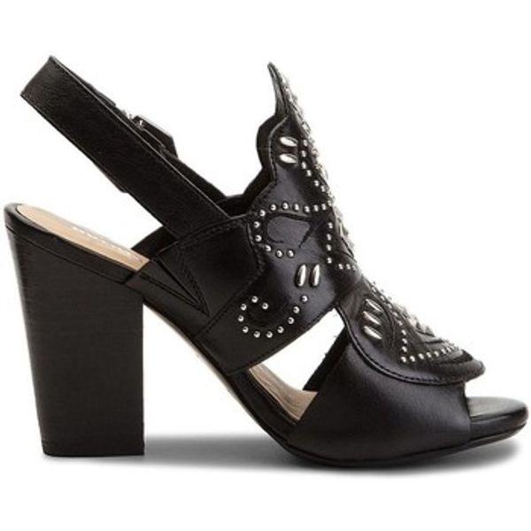 Bronx Bronx  Sandale i polusandale SCORPIO SLINGBACK ZWART  Bronx