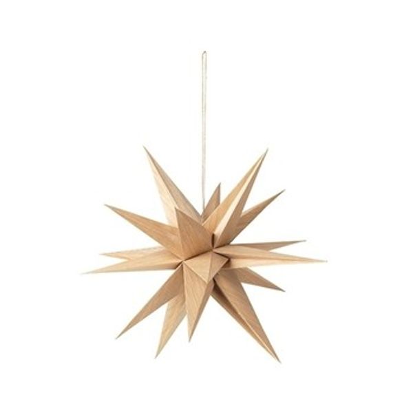 Broste Copenhagen Broste Copenhagen  Božićni ukrasi DECO ETOILE 'VENUS' BOIS  Broste Copenhagen