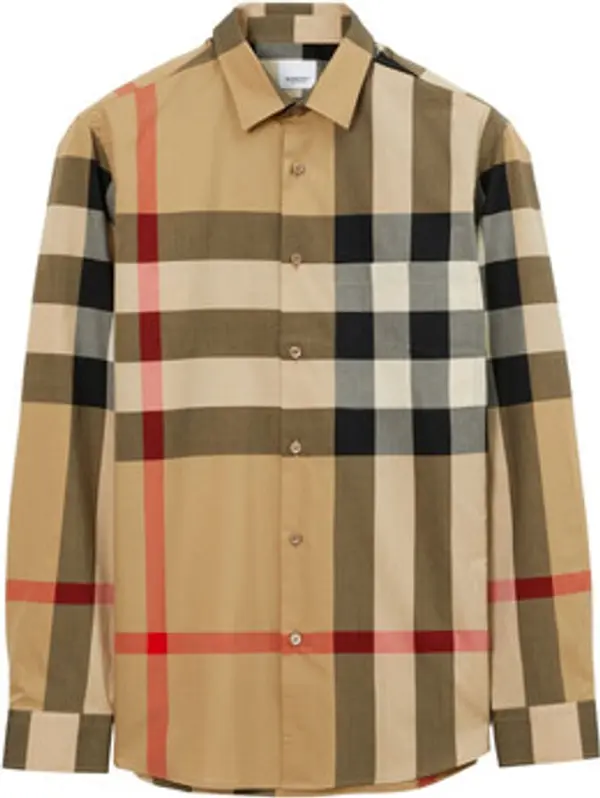 Burberry Burberry  Košulje dugih rukava SHIRT 8071445 1001 BEIGE  Burberry
