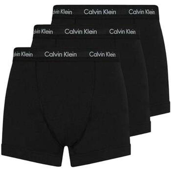 Calvin Klein Jeans Calvin Klein Jeans  Bokserice Cotton Stretch 3 Pack Boxer Briefs Black  Calvin Klein Jeans