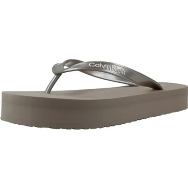 Calvin Klein Jeans Calvin Klein Jeans  Japanke Chanclas Mujer Modèle Flatform Flip Flop Met T  Calvin Klein Jeans