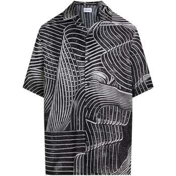 Calvin Klein Jeans Calvin Klein Jeans  Košulje dugih rukava All Over Printed Beach Shirt Palm Leaves Aop  Calvin Klein Jeans