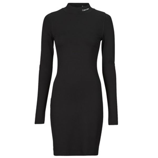 Calvin Klein Jeans Calvin Klein Jeans  Kratke haljine LOGO ELASTIC MILANO DRESS  Calvin Klein Jeans