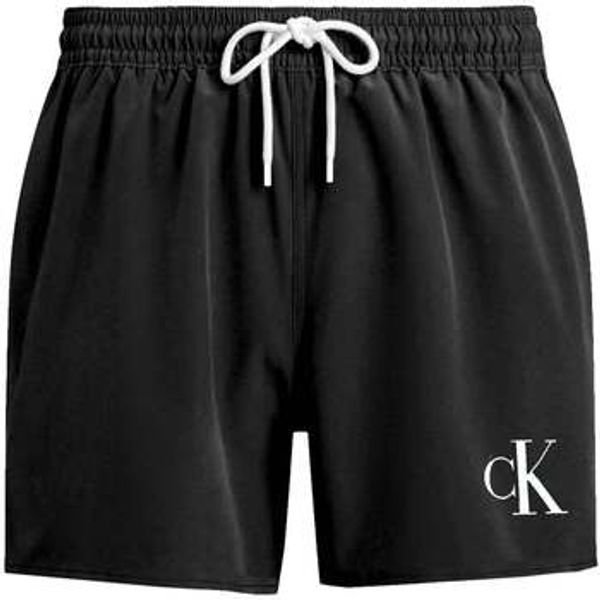 Calvin Klein Jeans Calvin Klein Jeans  Kupaći kostimi / Kupaće gaće CK Monogram Swim Shorts Black  Calvin Klein Jeans