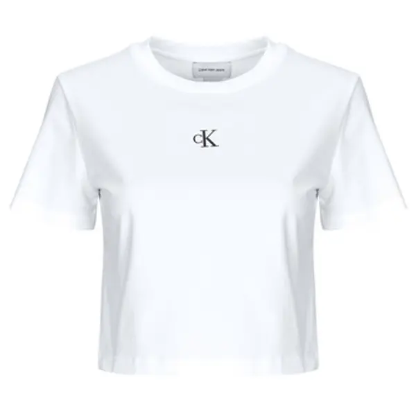 Calvin Klein Jeans Calvin Klein Jeans  Majice kratkih rukava A - SS LOGO CROPPED TEE  Calvin Klein Jeans