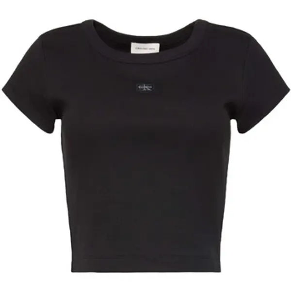 Calvin Klein Jeans Calvin Klein Jeans  Majice kratkih rukava A- Woven Label 2X2 R  Calvin Klein Jeans