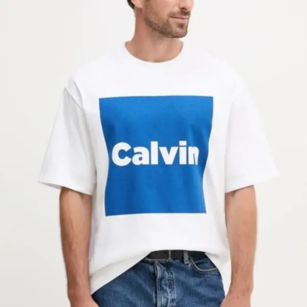 Calvin Klein Jeans Calvin Klein Jeans  Majice kratkih rukava Camisetas Hombre Modèle Calvin Box Gra  Calvin Klein Jeans
