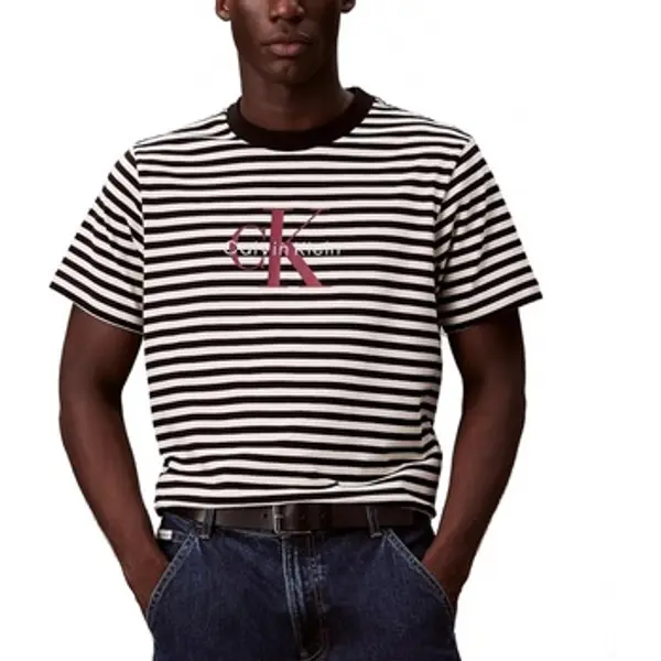 Calvin Klein Jeans Calvin Klein Jeans  Majice kratkih rukava Camisetas Hombre Modèle Ss 20s Stripe Jersey Mon  Calvin Klein Jeans