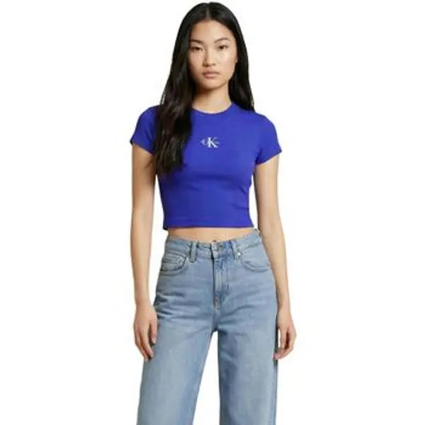 Calvin Klein Jeans Calvin Klein Jeans  Majice kratkih rukava MONOGRAM BABY TEE LV047AB802  Calvin Klein Jeans