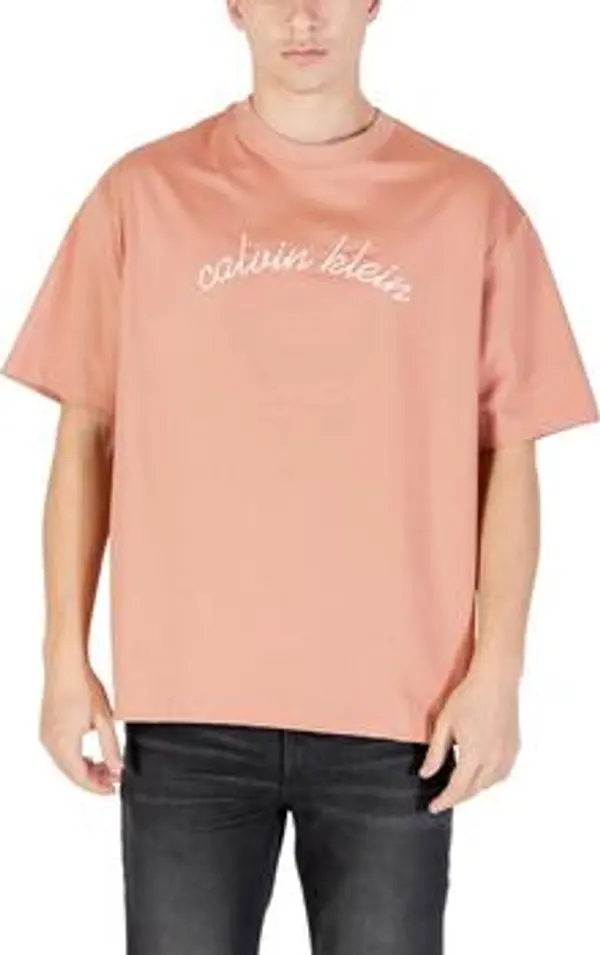 Calvin Klein Jeans Calvin Klein Jeans  Majice kratkih rukava SS CENTER CHAIN STIT LV04RC225G  Calvin Klein Jeans