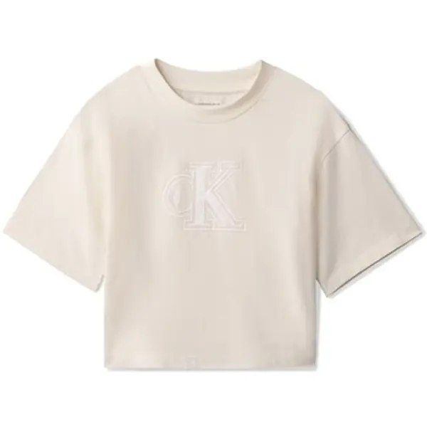 Calvin Klein Jeans Calvin Klein Jeans  Majice kratkih rukava Velvet Monogram Boxy S/S T-Shi  Calvin Klein Jeans