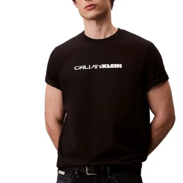 Calvin Klein Jeans Calvin Klein Jeans  Majice / Polo majice Camisetas Hombre Modèle Ss 20s Tc Ck Stack Graph  Calvin Klein Jeans