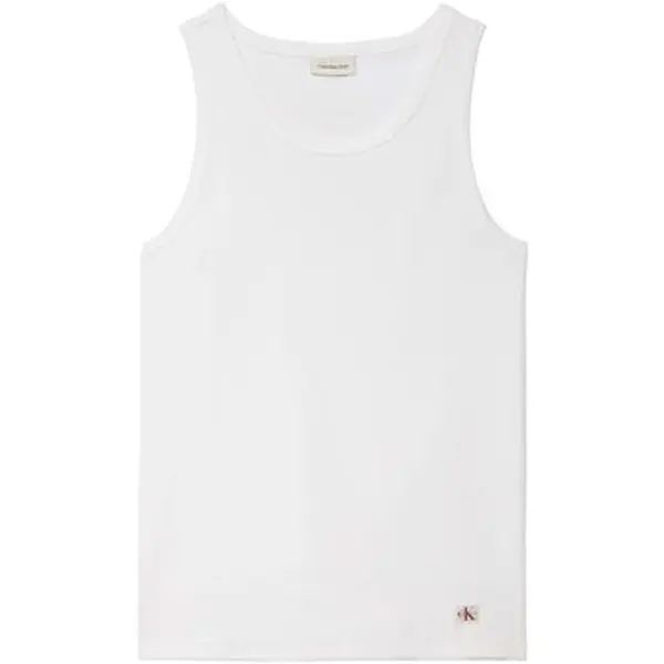 Calvin Klein Jeans Calvin Klein Jeans  Majice s naramenicama i majice bez rukava 2X2 Rib Badge Tank T  Calvin Klein Jeans