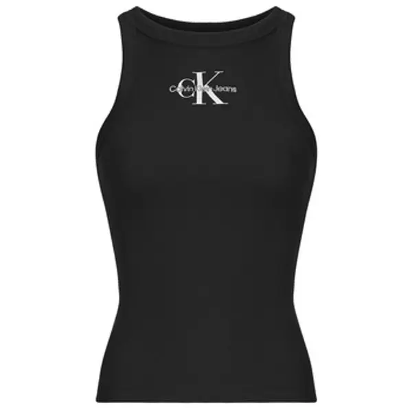 Calvin Klein Jeans Calvin Klein Jeans  Majice s naramenicama i majice bez rukava MONOLOGO RIB TANK TOP  Calvin Klein Jeans