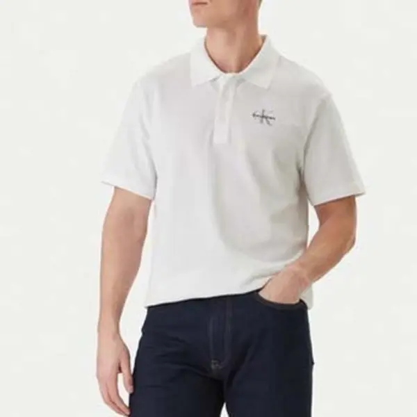 Calvin Klein Jeans Calvin Klein Jeans  Polo majice kratkih rukava Polos Hombre Modèle Monologo Casual  Calvin Klein Jeans