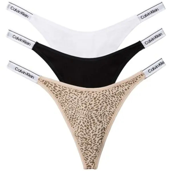Calvin Klein Jeans Calvin Klein Jeans  Slip gaćice Dipped Thong 3Pk  Calvin Klein Jeans