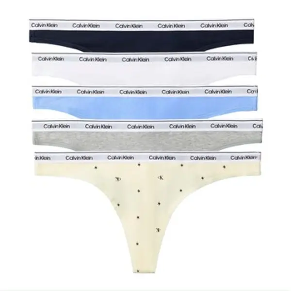 Calvin Klein Jeans Calvin Klein Jeans  Slip gaćice Thong 5 Pk  Calvin Klein Jeans
