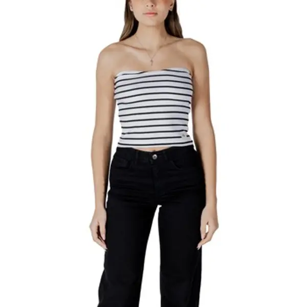 Calvin Klein Jeans Calvin Klein Jeans  Topovi i bluze WOVEN LABEL RIB J20J225310  Calvin Klein Jeans