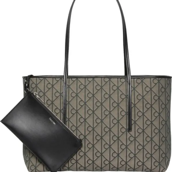 Calvin Klein Jeans Calvin Klein Jeans  Torbe Lv04f3750g Emblem Aop Jacquard Tote  Calvin Klein Jeans