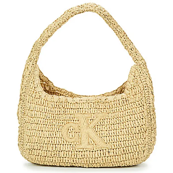 Calvin Klein Jeans Calvin Klein Jeans  Torbe preko ramena BOLD CK RAFFIA SM SHOULDER BAG  Calvin Klein Jeans