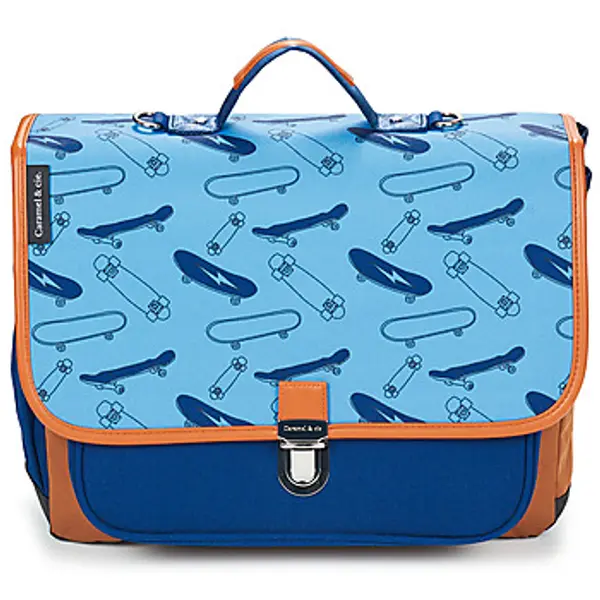 CARAMEL & CIE CARAMEL & CIE  Školske torbe CARTABLE 38 CM BLUE SKATES  CARAMEL & CIE