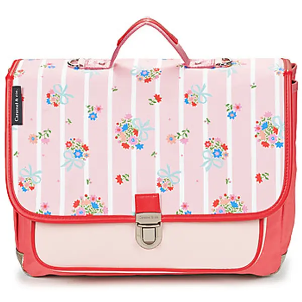 CARAMEL & CIE CARAMEL & CIE  Školske torbe CARTABLE 38 CM CORAL BLOSSOM  CARAMEL & CIE