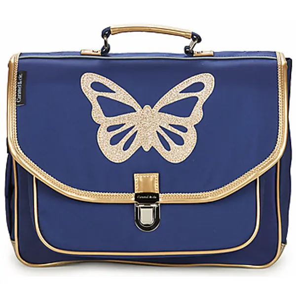 CARAMEL & CIE CARAMEL & CIE  Školske torbe CARTABLE 38 CM PAPILLON BLEU  CARAMEL & CIE