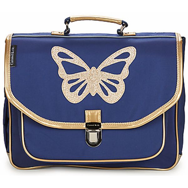 CARAMEL & CIE CARAMEL & CIE  Školske torbe CARTABLE 38 CM PAPILLON BLEU  CARAMEL & CIE