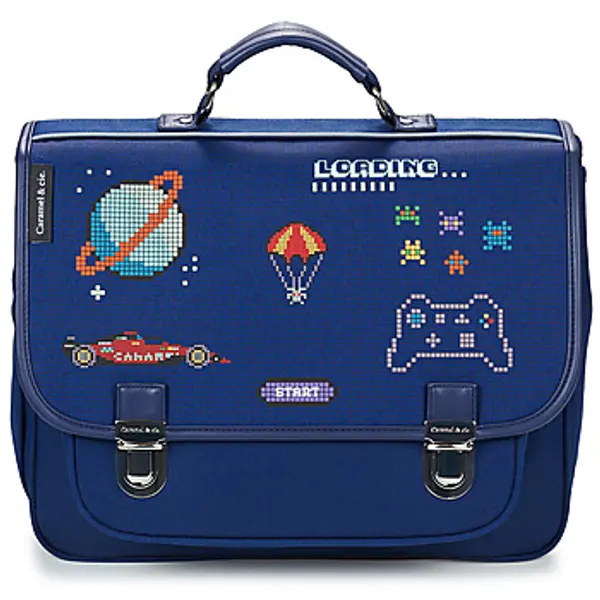 CARAMEL & CIE CARAMEL & CIE  Školske torbe CARTABLE 38 CM PIXEL ART  CARAMEL & CIE