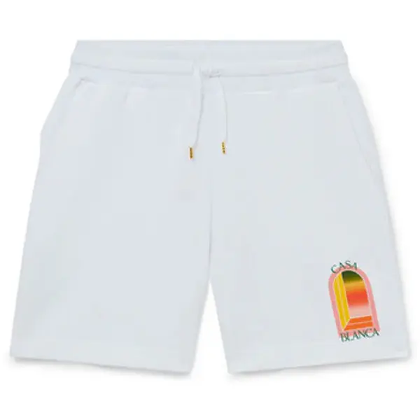 Casablanca Casablanca  Bermude i kratke hlače SHORT GRADIENT ARCH WHITE  Casablanca