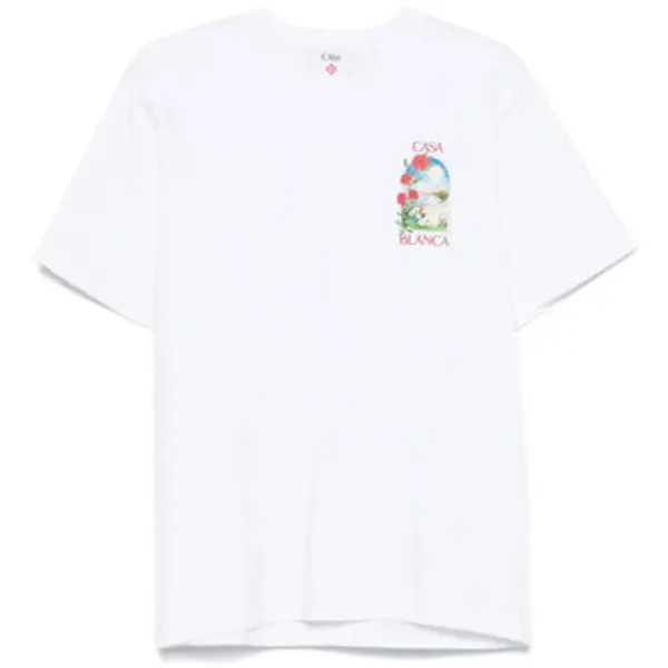Casablanca Casablanca  Majice kratkih rukava LA DAYS T-SHIRT WHITE  Casablanca