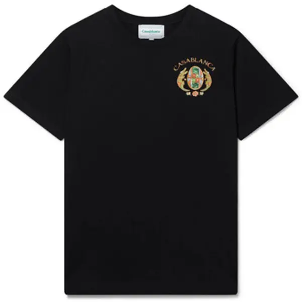 Casablanca Casablanca  Majice kratkih rukava T-SHIRT JOYAUX D'AFRIQUE BLACK  Casablanca