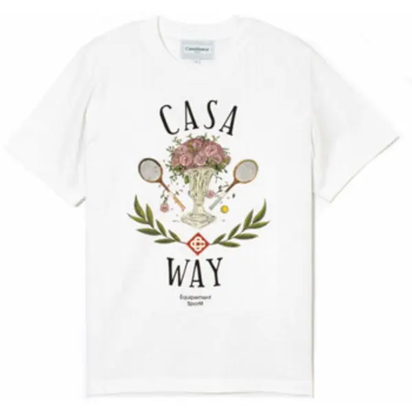 Casablanca Casablanca  Majice kratkih rukava TSHIRT CASA WAY WHITE  Casablanca