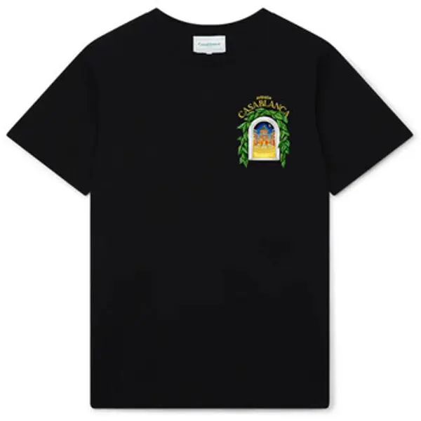 Casablanca Casablanca  Majice / Polo majice T-SHIRT AVENIDA BLACK  Casablanca