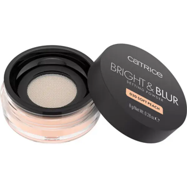 Catrice Catrice  Rumenila i puderi u kamenu Bright   Blur Setting Powder - 30 Soft Peach  Catrice