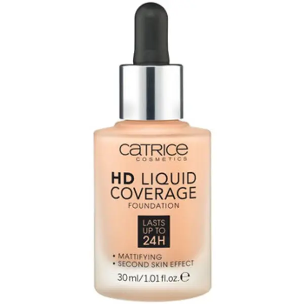 Catrice Catrice  Tekući puderi i primeri HD Coverage Liquid Foundation - 30 Sand Beige  Catrice
