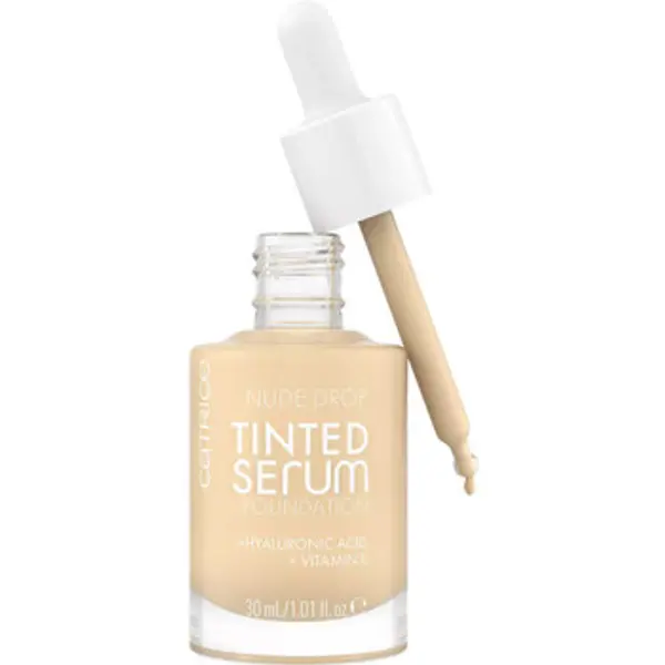Catrice Catrice  Tekući puderi i primeri Nude Drop Tinted Serum Foundation - 010N  Catrice