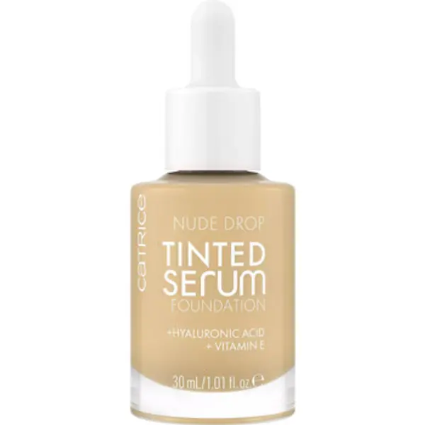 Catrice Catrice  Tekući puderi i primeri Nude Drop Tinted Serum Foundation - 020W  Catrice
