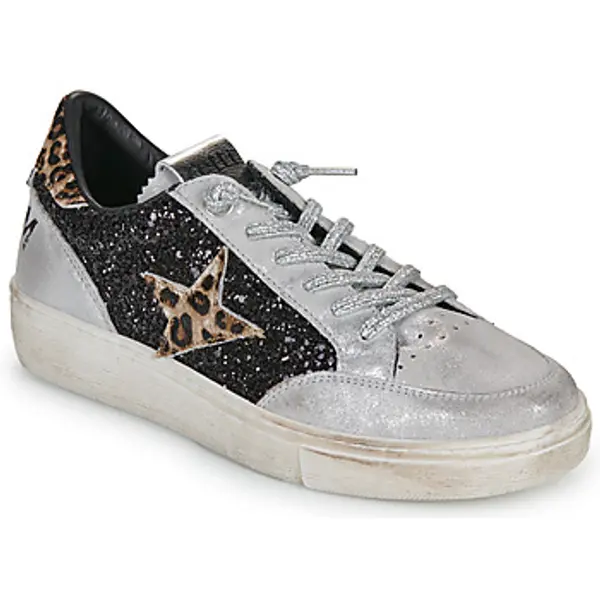 Cetti Cetti  Niske tenisice C-1400-SRA-EXP-INV26-SATURNO-GLITTER-SILVER  Cetti
