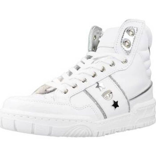 Chiara Ferragni Chiara Ferragni  Modne tenisice SNE CF1 HIGH WHITE LEATH  Chiara Ferragni