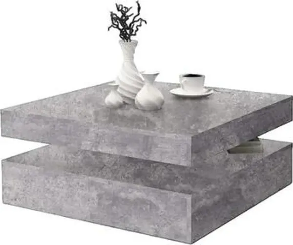 Coffee Coffee  Niski stolići Table Basse  Pivotante Béton Gris Clair  Coffee