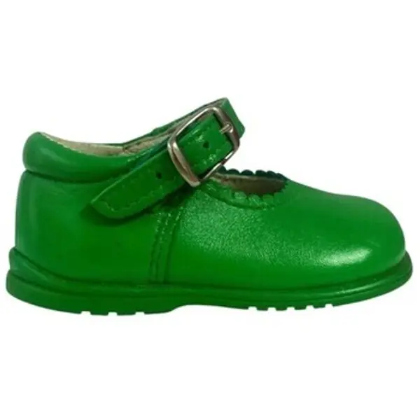 Colores Colores  Balerinke i Mary Jane cipele 457 Merceditas  piel con hebilla Verde  Colores