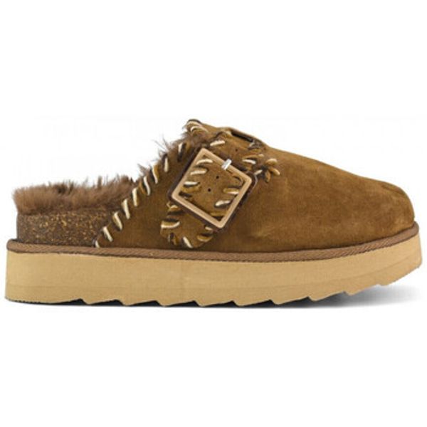 Colors of California Colors of California  Gležnjače Platform sabot wool stitchings  Colors of California