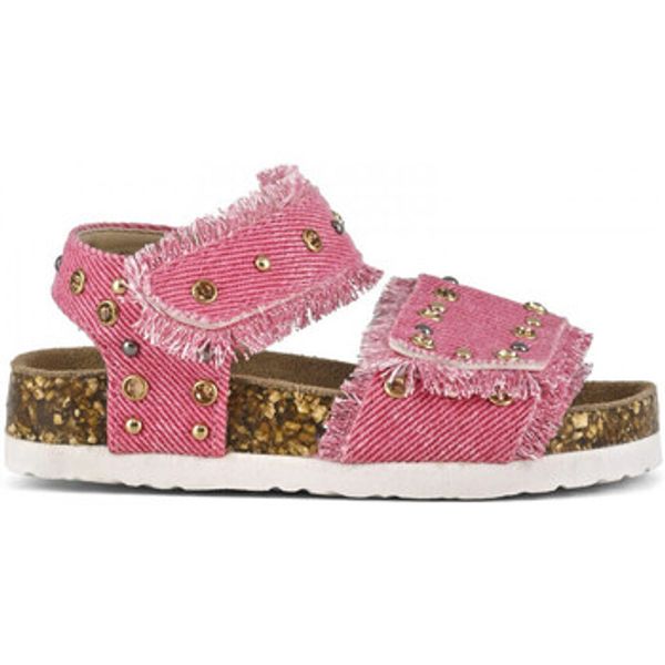 Colors of California Colors of California  Sandale i polusandale Baby sandal denim and studs  Colors of California