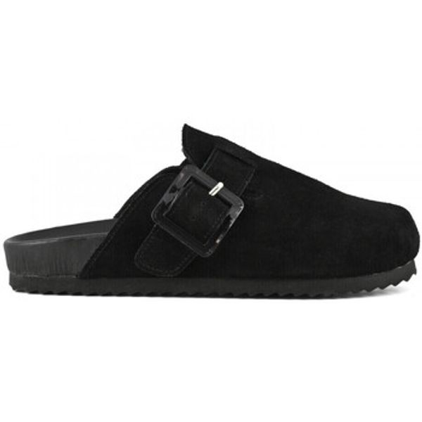 Colors of California Colors of California  Sandale i polusandale Cow suede bio sabot with buckl  Colors of California