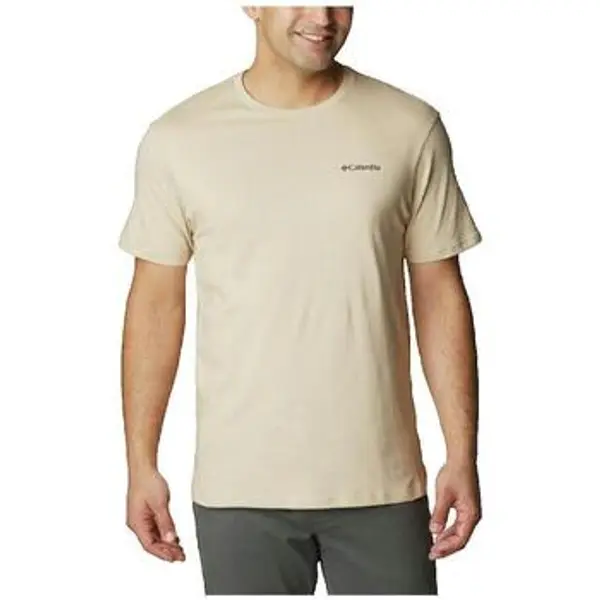 Columbia Columbia  Majice kratkih rukava T-shirt  Barton Springs Beige  Columbia