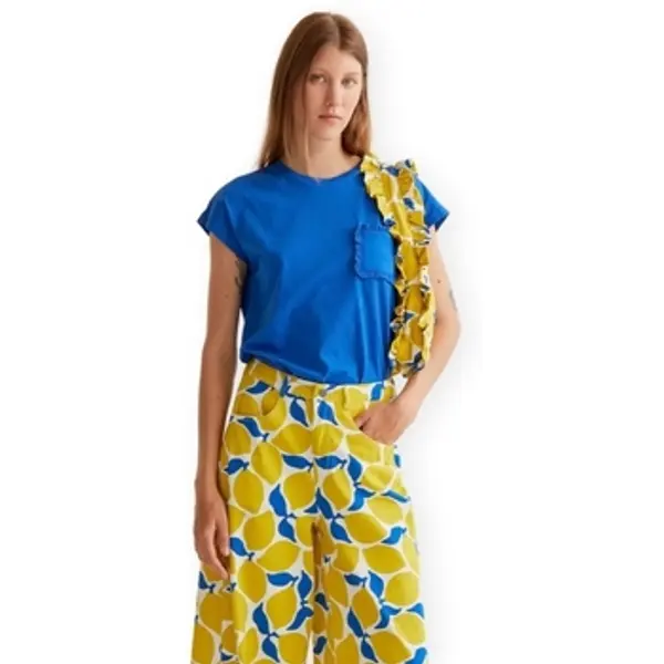 Compania Fantastica Compania Fantastica  Majice kratkih rukava COMPAÑIA FANTÁSTICA T-Shirt 11001 - Blue  Compania Fantastica