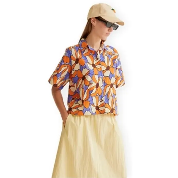 Compania Fantastica Compania Fantastica  Topovi i bluze COMPAÑIA FANTÁSTICA Shirt 41012 - Flowers 22  Compania Fantastica